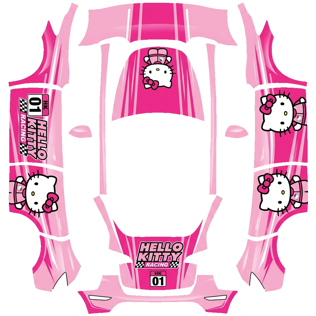 Flat PNG layout for Model Y